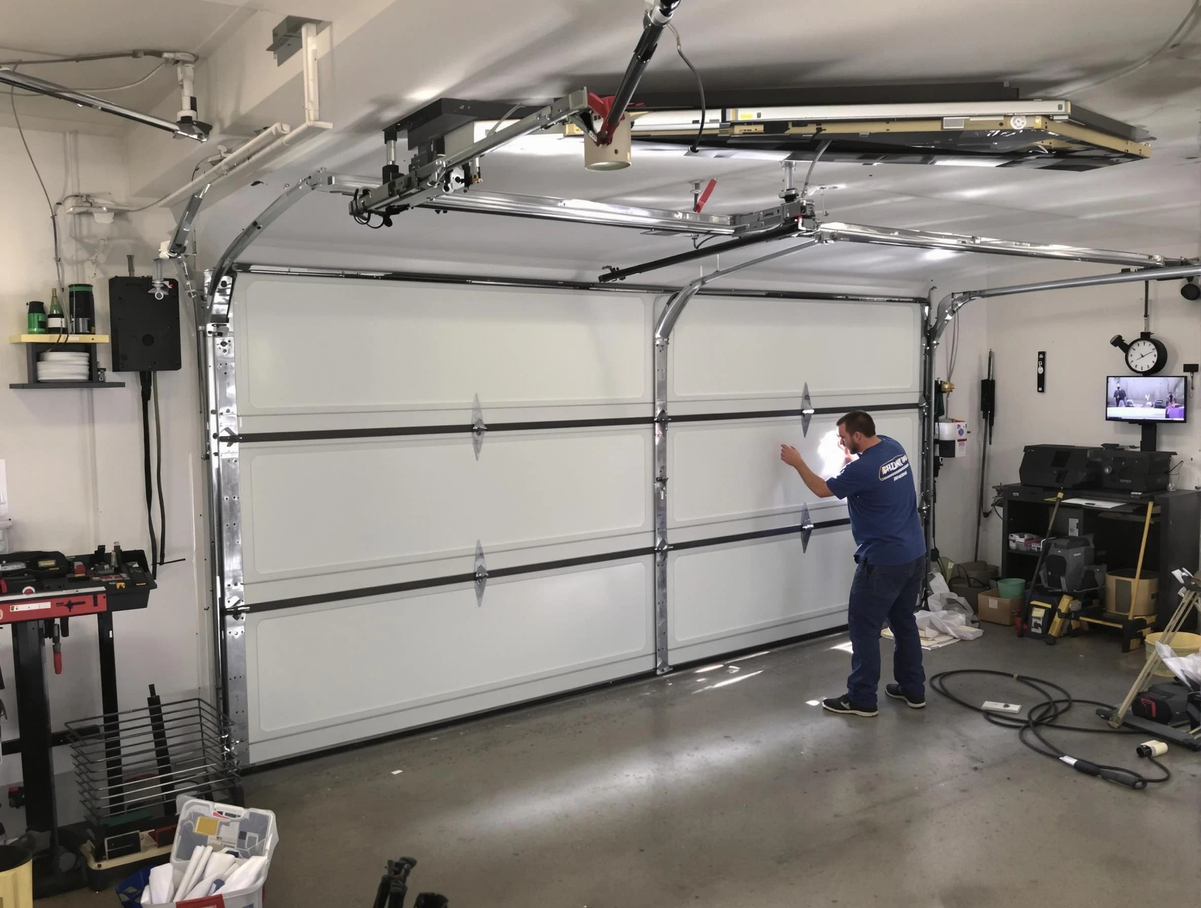 Professional garage door repair service by Bethel Park Garage Door Repair in Bethel Park
