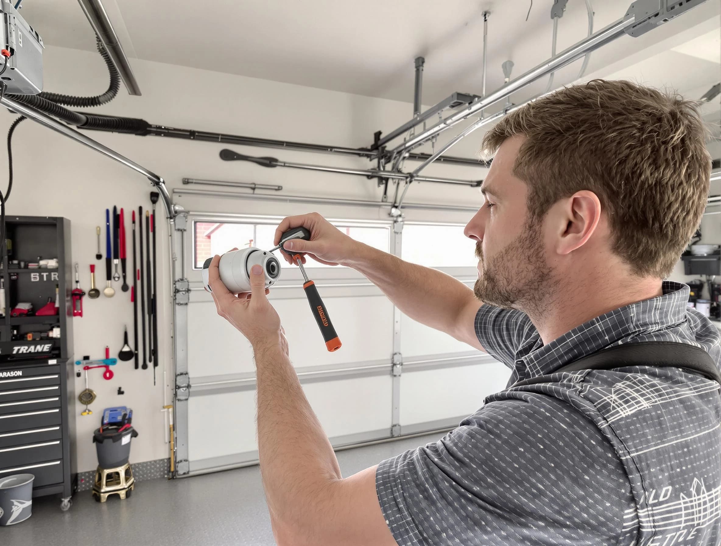 Garage door opener repair service by Bethel Park Garage Door Repair in Bethel Park