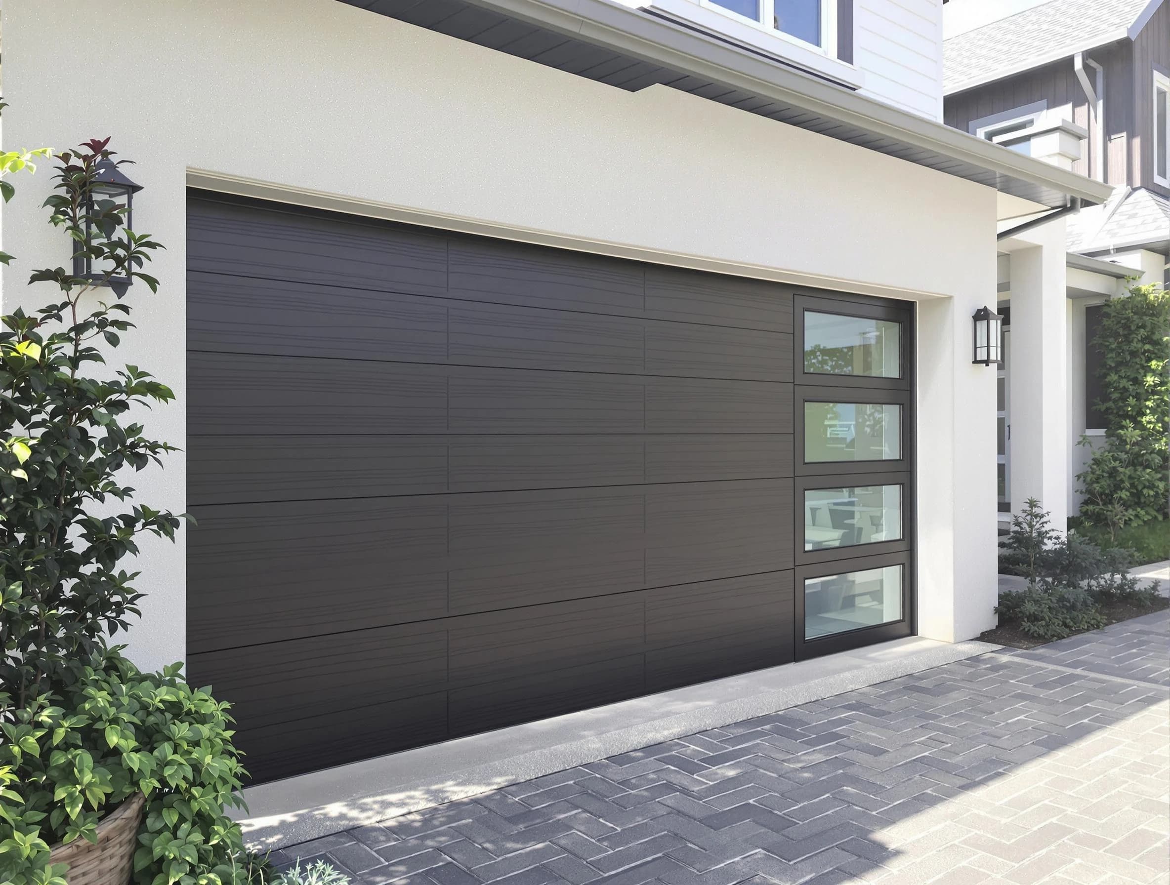 Custom garage door installation by Bethel Park Garage Door Repair in Bethel Park