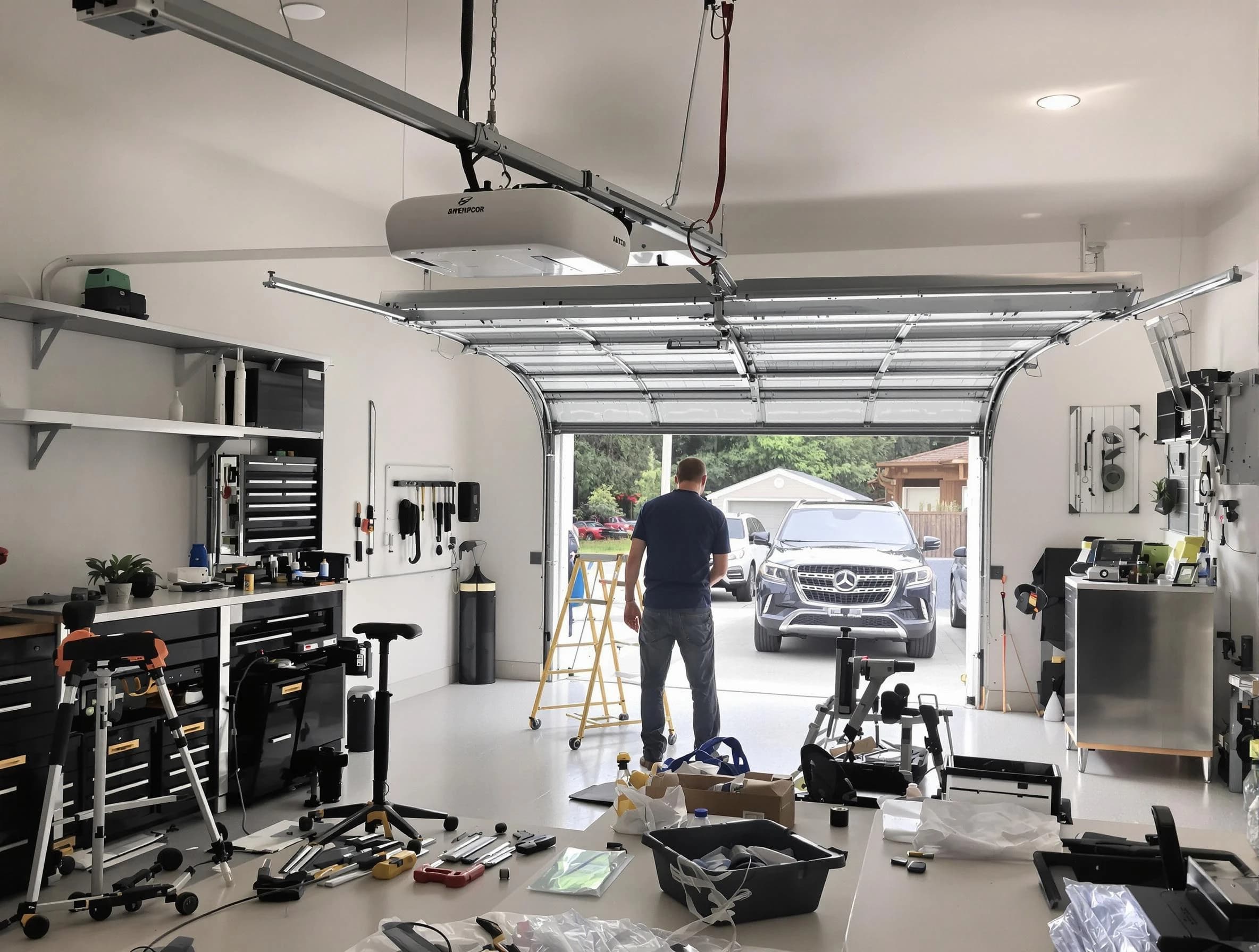 Garage door opener installation by Bethel Park Garage Door Repair in Bethel Park