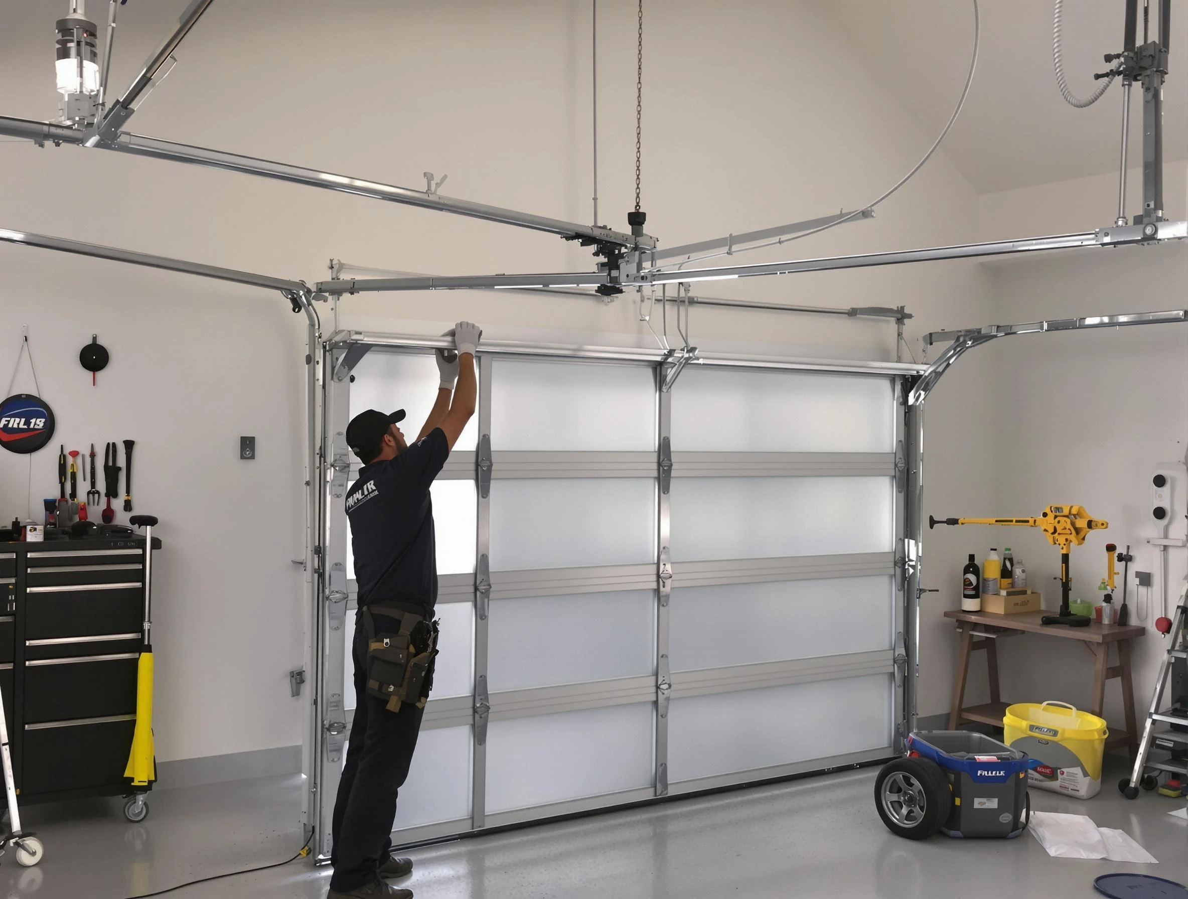 Bethel Park Garage Door Repair certified team performing precision garage door installation in Bethel Park