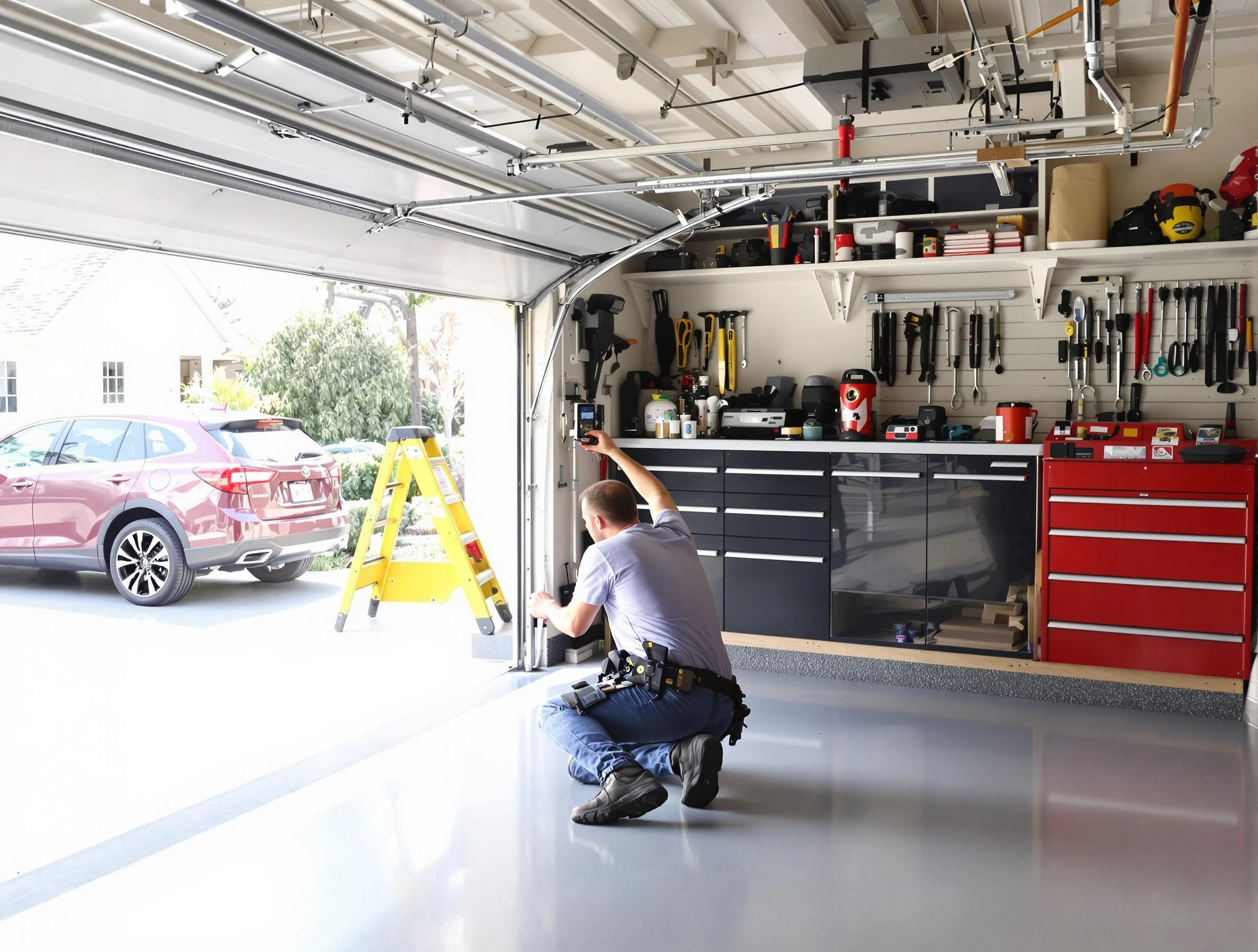 Local garage door repair service by Bethel Park Garage Door Repair in Bethel Park